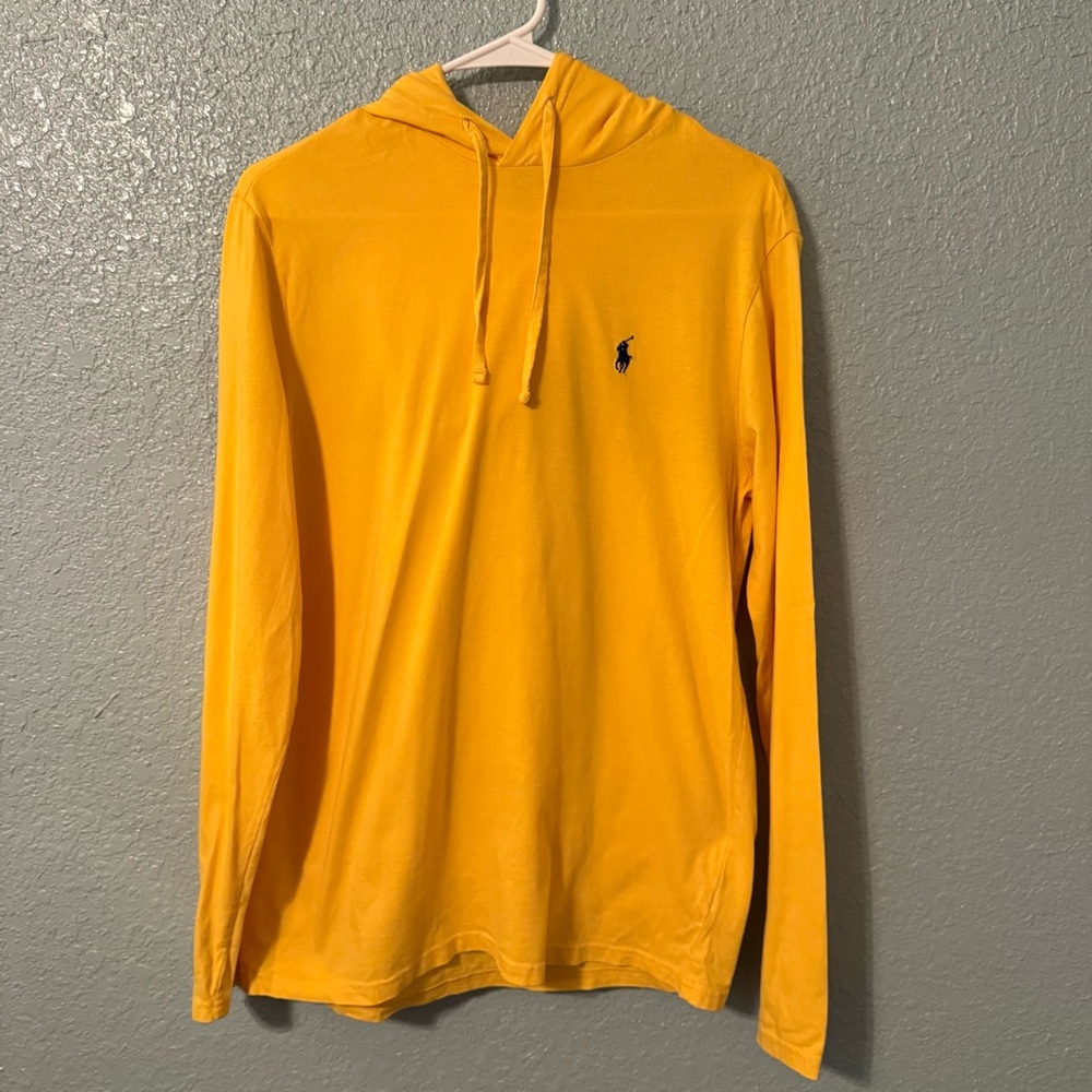 Polo Ralph Lauren Long Sleeve Shirt With Hood Size Small
